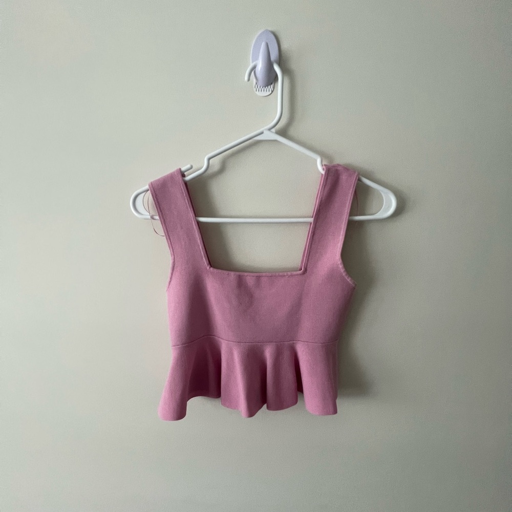 Peplum Crop Top